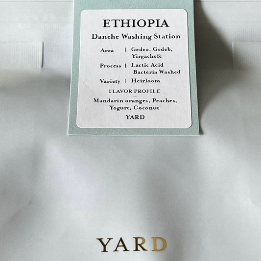 =NEW= ETHIOPIA / Danche Washing Station / Lactic Acid Bacteria Washed