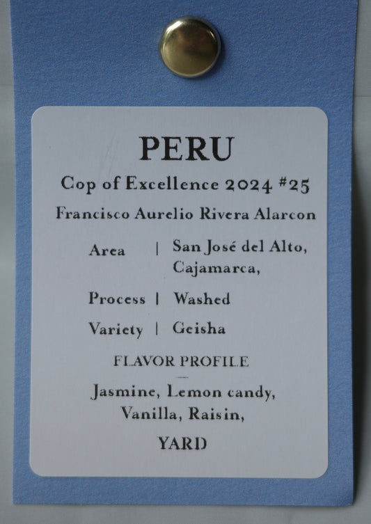 Coffee beans / ECUADOR Leopoldo Andrade / 150g