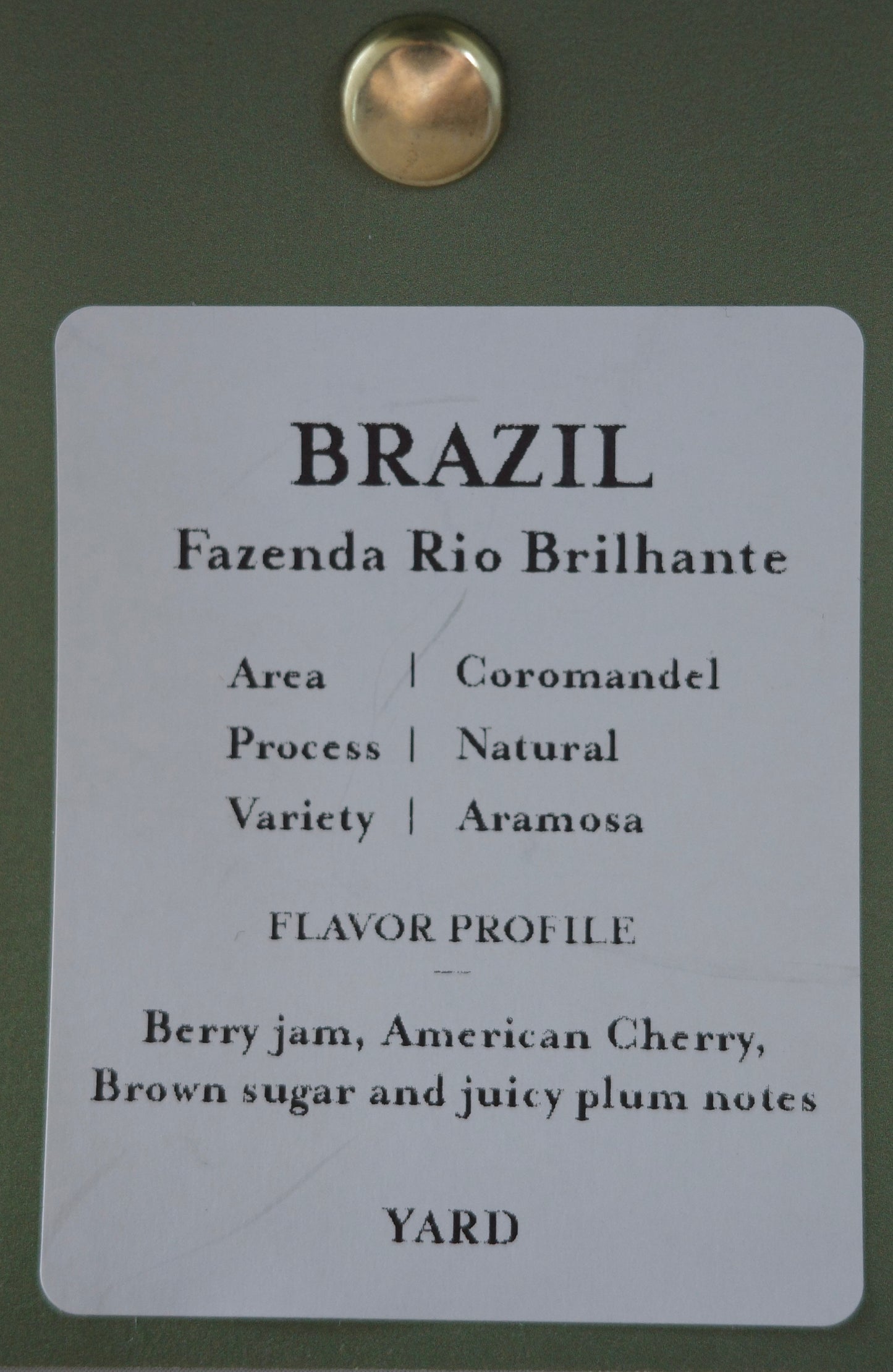 =NEW=  Fazenda Rio Brilhante / Brazil / Aramosa