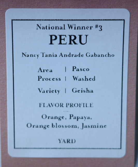 Coffee beans / ECUADOR Leopoldo Andrade / 150g