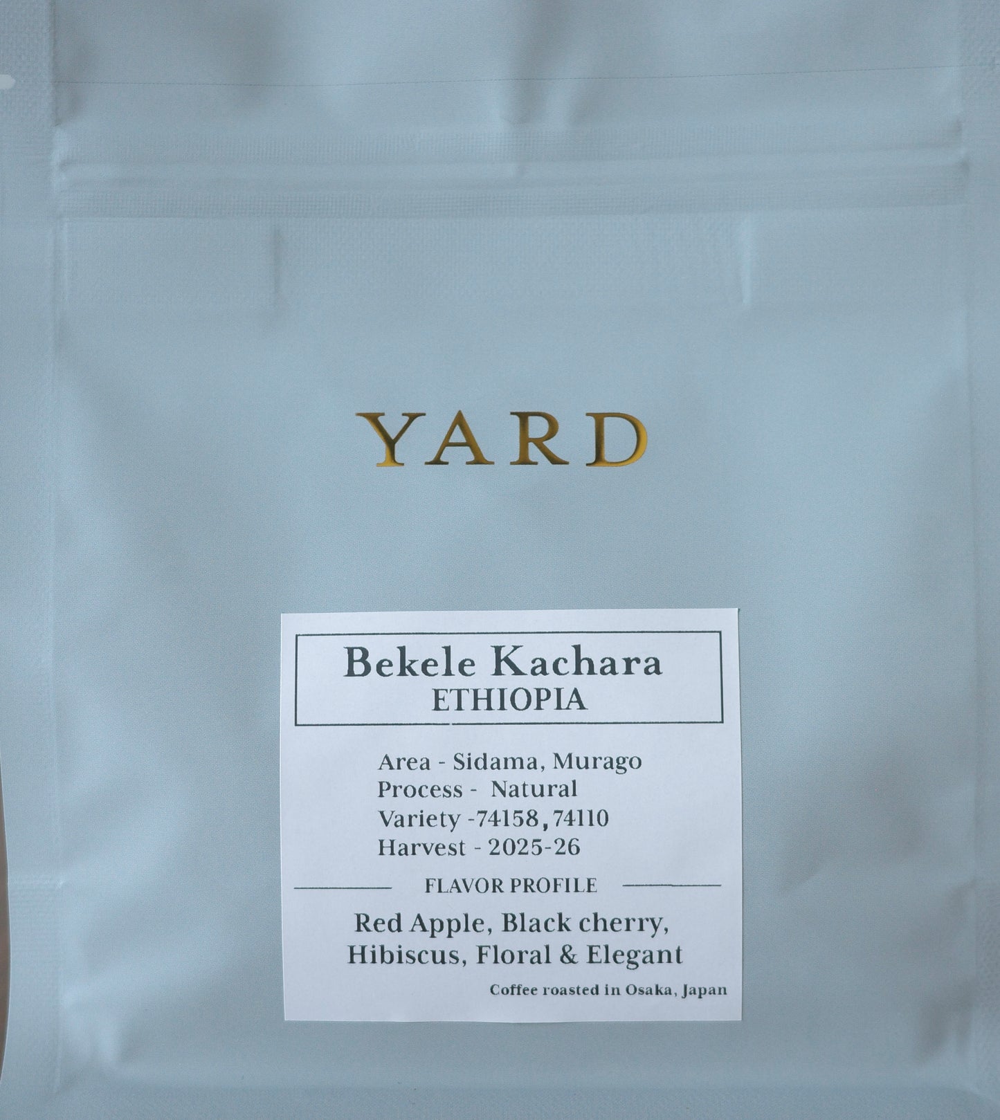 オンライン先行リリース / Bekele Kachara / ETHIOPIA【Light Roast】